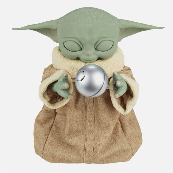 💚 GALACTIC SNACKIN GROGU INTERACTIVE TOY SET 💚 - Picture 2 of 10